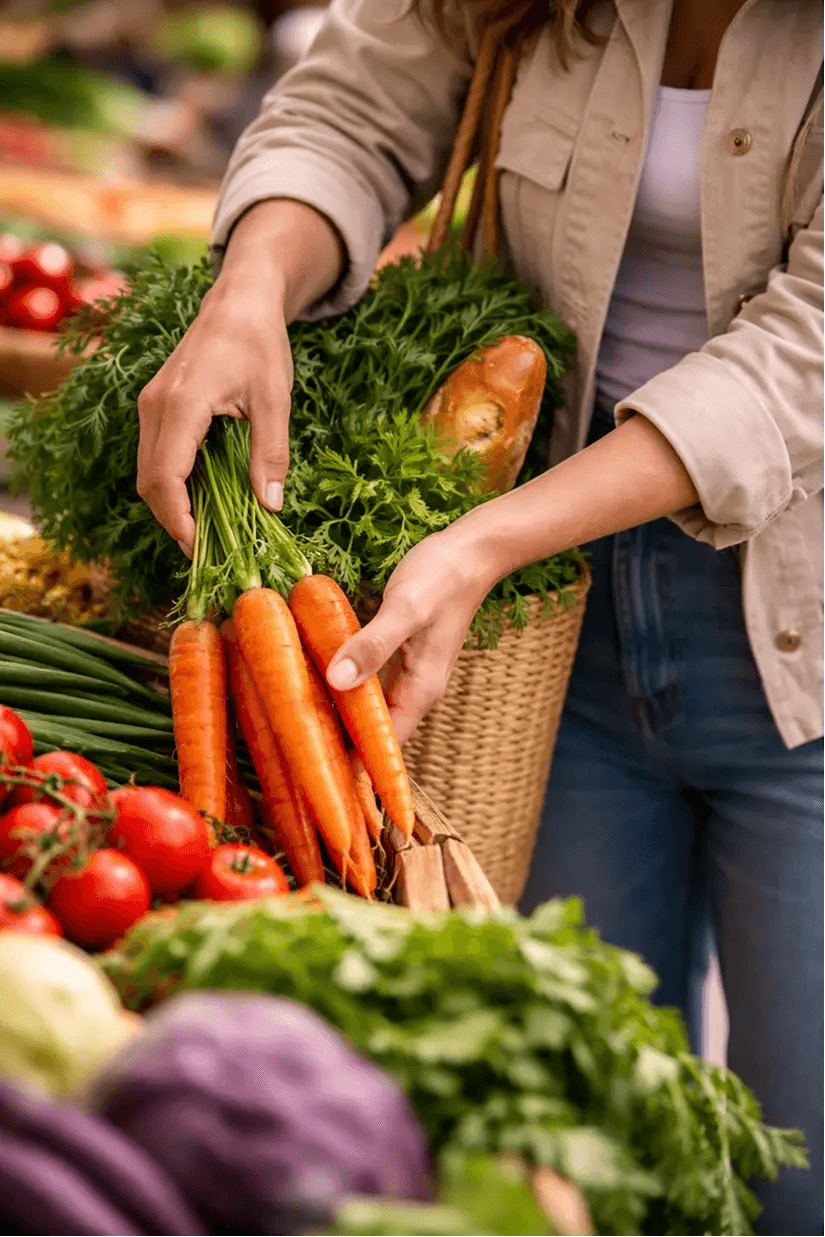 Student doet boodschappen voor het gezin