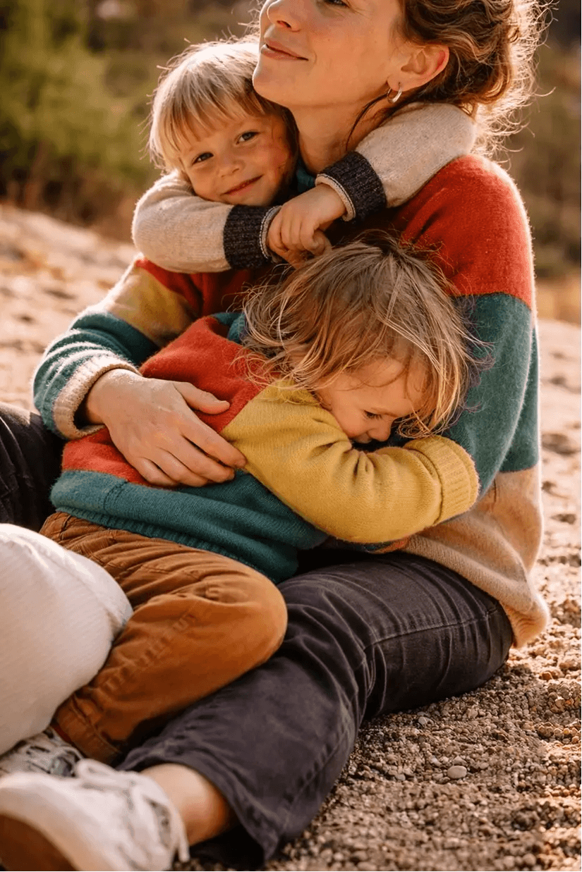 Student past op de kinderen